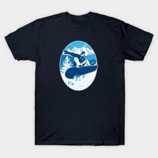 Snowboarding T-Shirt